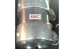 Хомут глушителя VAG для VW POLO (9N_) 1.9 TDI 2003-2009, код двигателя ASZ,BLT, V см3 1896, кВт 96, л.с. 130, Дизель, VAG 1K0253141M